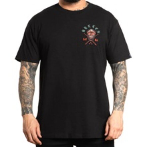 Sullen Art Collective GLOW SKULL S/S TEE - 4X - Picture 2 of 2